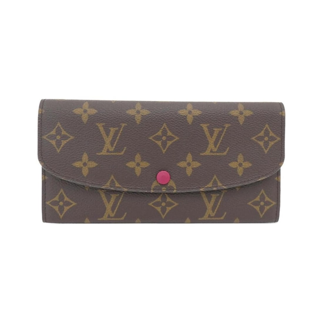 Louis Vuitton Monogram Portefeuille Emilie M60697 Wallet: --- Catalog ---Category: SizeSize (HxWxD): 10cm x 19cm x 2cm / 3.93'' x 7.48'' x 0.78''Category: DesignType: Long wallet (bi-fold)Color: BrownGender: WomenMaterial: Coated canvas Category: GeneralMPN: