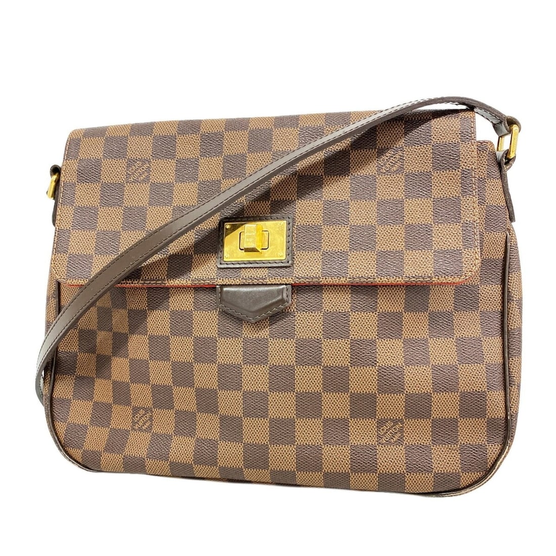Louis Vuitton Damier Buzas Roseberry Shoulder Bag N41178 Ebene Women's