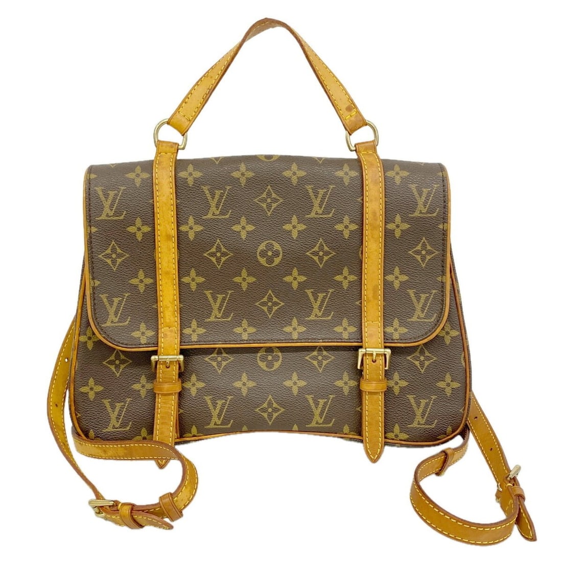 Louis Vuitton Monogram Marelle Sac Add Backpack M51158 Brown Women's: --- Catalog ---Category: SizeSize (HxWxD): 22.5cm x 31cm x 5.5cm / 8.85'' x 12.2'' x 2.16''Category: DesignType: BackpackColor: BrownGender: WomenCategory: GeneralMPN: M51158Brand: Louis Vuitton--- It