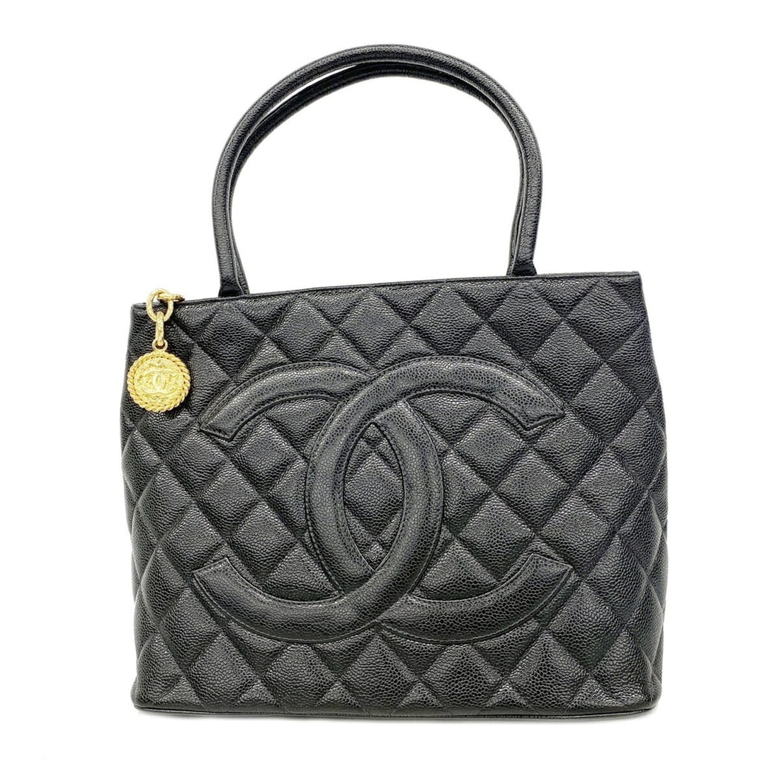 Chanel Tote Bag, Reissue Tote, Caviar Leather, Black, Women's (1 of 17)