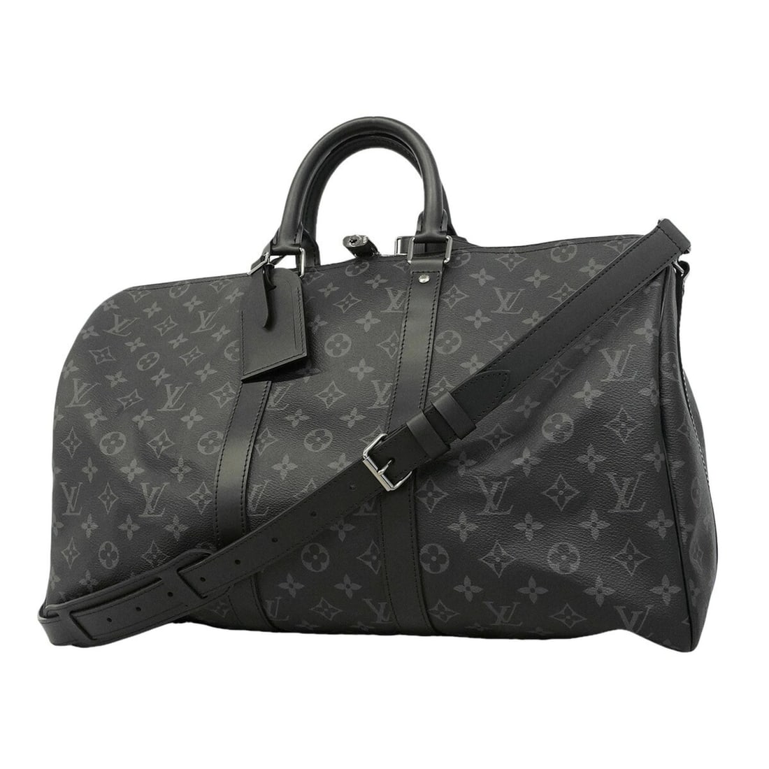 Louis Vuitton Bag - Boston Monogram Eclipse Keepall Bandoulière 45 M40569 Black Men's: --- Catalog ---Category: SizeSize (HxWxD): 27cm x 45cm x 20cm / 10.62'' x 17.71'' x 7.87''Category: DesignType: Boston bagColor: BlackGender: MenCategory: GeneralMPN: M40569Brand: Louis Vuitton--- Ite