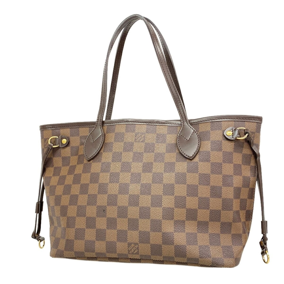 Louis Vuitton Damier Neverfull PM Tote Bag N51109 Ebene (Women's)