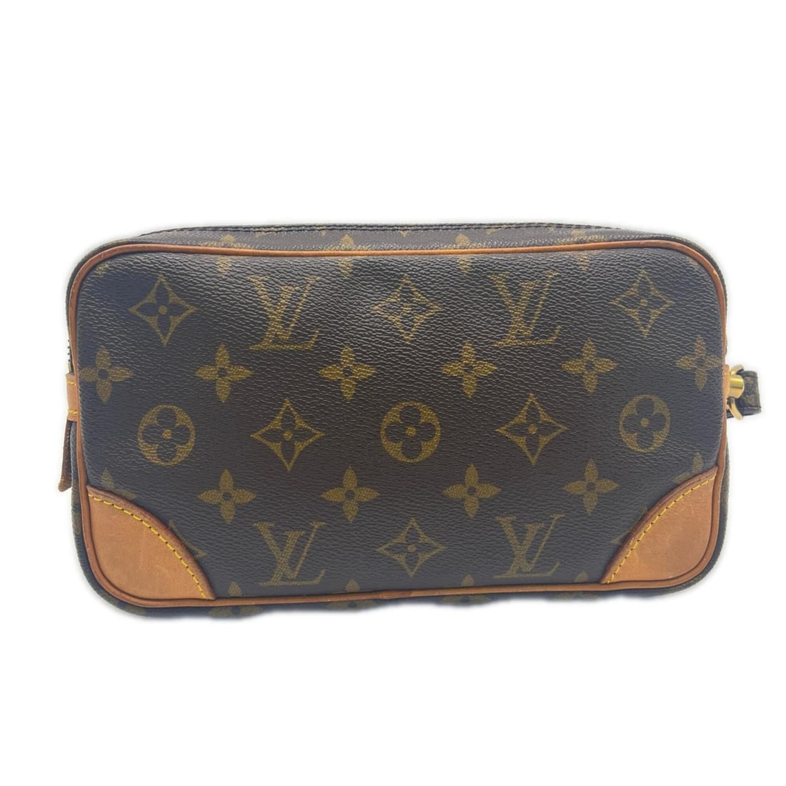 LOUIS VUITTON Monogram Marly Dragonne PM M51827 Second Bag Brown Beige Leather Women's: --- Catalog ---Category: SizeSize (HxWxD): 12cm x 22cm x 4cm / 4.72'' x 8.66'' x 1.57''Category: DesignType: Clutch bagColor: Beige, BrownGender: WomenMaterial: Coated canvas , Leather Category: Gener