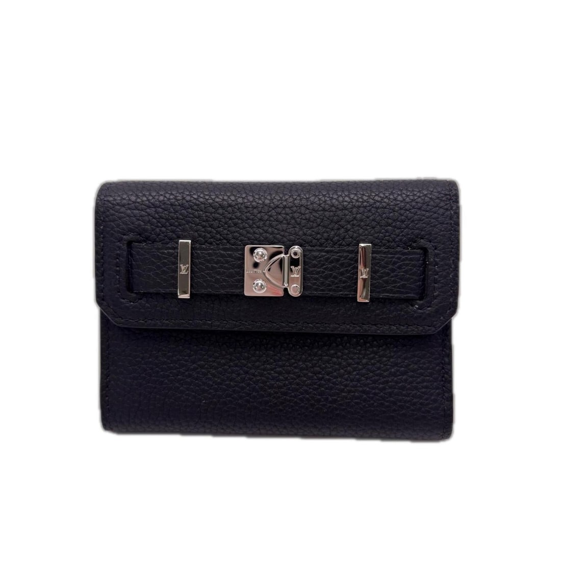 LOUIS VUITTON Millesime Georges Wallet M25965 Tri-fold Black Calf Leather Men's (1 of 14)
