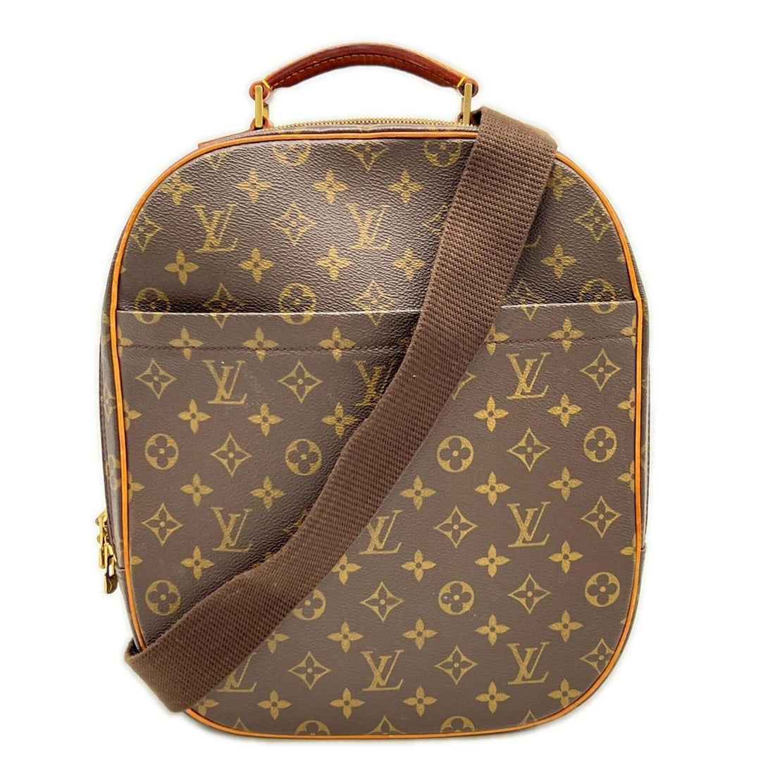 LOUIS VUITTON Monogram Packall Sac Add M51132 Shoulder Bag Brown Beige Leather Men's: --- Catalog ---Category: SizeSize (HxWxD): 32cm x 27cm x 11cm / 12.59'' x 10.62'' x 4.33''Category: DesignType: Shoulder bagColor: Beige, BrownGender: MenMaterial: Coated canvas , Leather Category: Ge