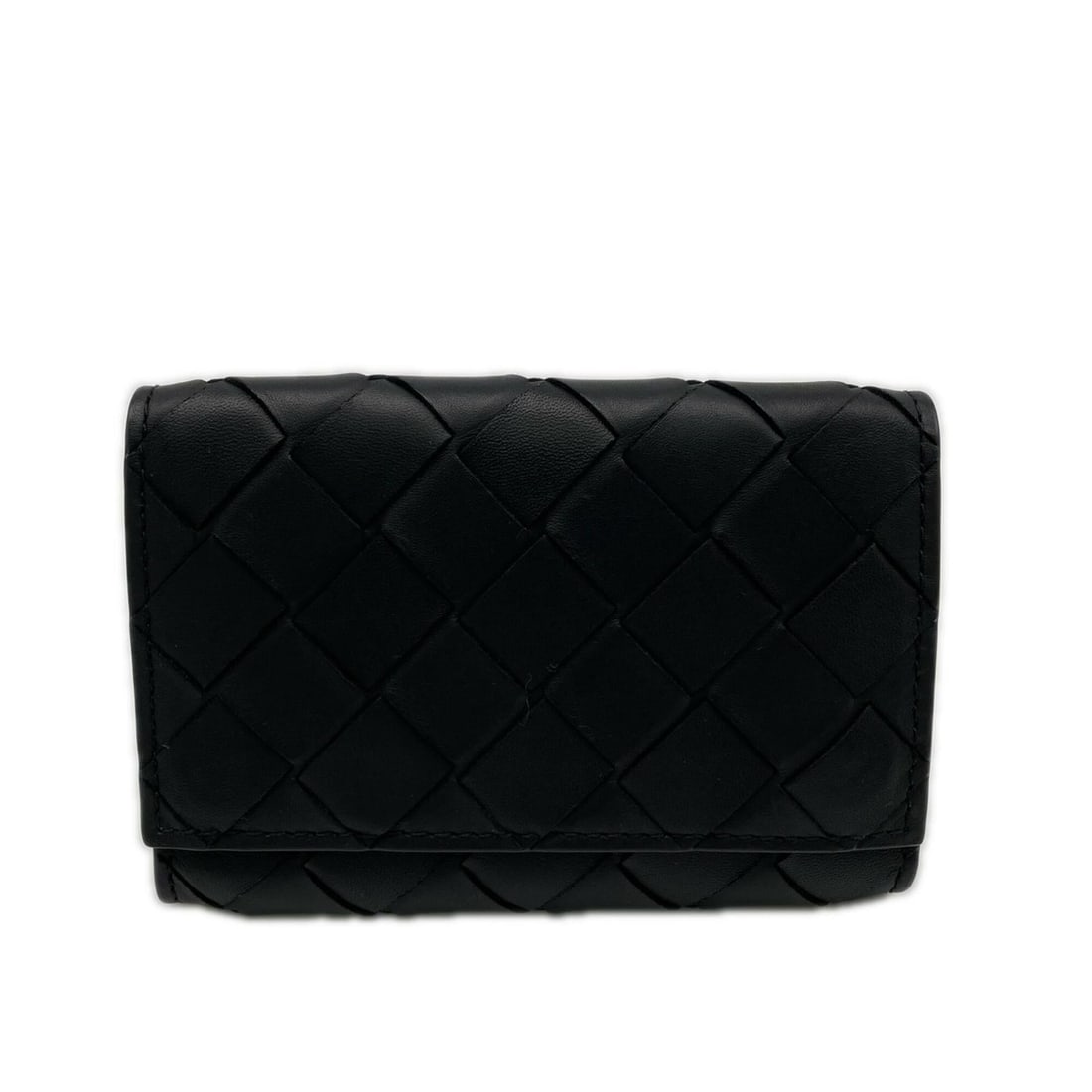BOTTEGA VENETA Intrecciato Key Case 630336 Black Calf Leather Men's: --- Catalog ---Category: DesignType: KeycaseColor: BlackGender: MenClosure: Button, Snap fastenerMaterial: Leather Leather/Fur Type: CalfskinNumber of Key Hooks: 6Category: GeneralLine: IntrecciatoBra