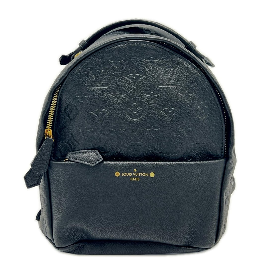 LOUIS VUITTON Monogram Empreinte Sorbonne M44016 Backpack, Black Calf Leather, Women's: --- Catalog ---Category: SizeSize (HxWxD): 26cm x 24cm x 9cm / 10.23'' x 9.44'' x 3.54''Strap Length: 83cm / 32.67''Category: DesignType: BackpackColor: BlackGender: WomenClosure: ZipperMaterial: Leat