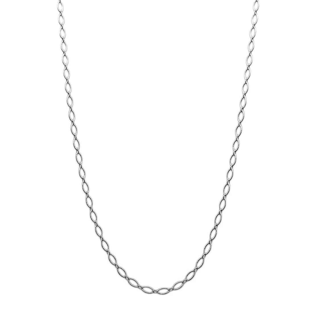 TIFFANY&Co. Oval Link Chain Necklace, SV925 Silver, Women's (1 of 20)