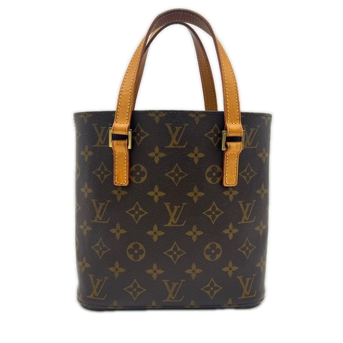 LOUIS VUITTON Monogram Vavin PM M51172 Handbag Brown Beige Leather Women's: --- Catalog ---Category: SizeSize (HxWxD): 20.5cm x 21cm x 8cm / 8.07'' x 8.26'' x 3.14''Handle Length: 32.5cm / 12.79''Category: DesignType: HandbagColor: Beige, BrownGender: WomenClosure: OpenMateri
