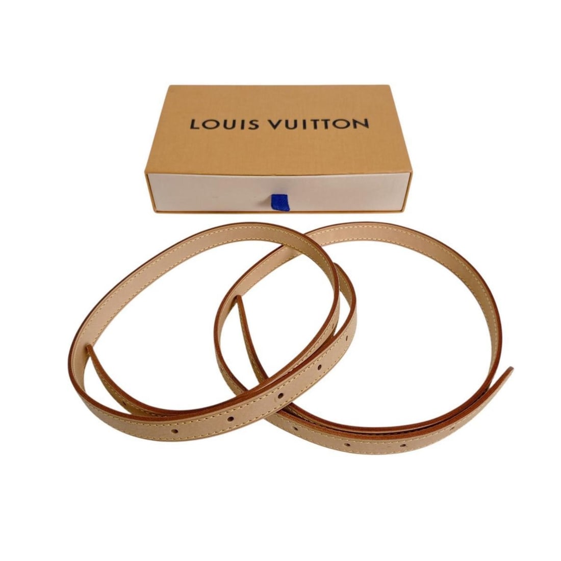 LOUIS VUITTON Shoulder Strap for Bag, Natural Leather, Beige: --- Catalog ---Category: SizeWeight: 245g / 8.64oz.Handle/Strap Length: 81cm / 31.88''Category: DesignType: StrapColor: BeigeGender: WomenMaterial: LeatherLeather/Fur Type: VachettaCategory: GeneralBr