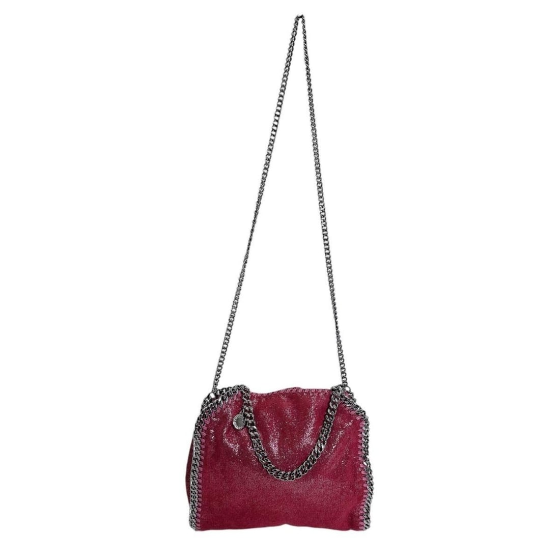 Stella McCartney Shoulder Bag, Crossbody Mini Tote Falabella 371223 W9056 Pink: --- Catalog ---Category: SizeWeight: 720g / 1.58lb.Strap Drop: 47cm / 18.5''Handle Drop: 11.00cm / 4.33''Size (HxWxD): 26.5cm x 23.5cm x 10cm / 10.43'' x 9.25'' x 3.93''Strap Length: 105cm / 41.33''Ca