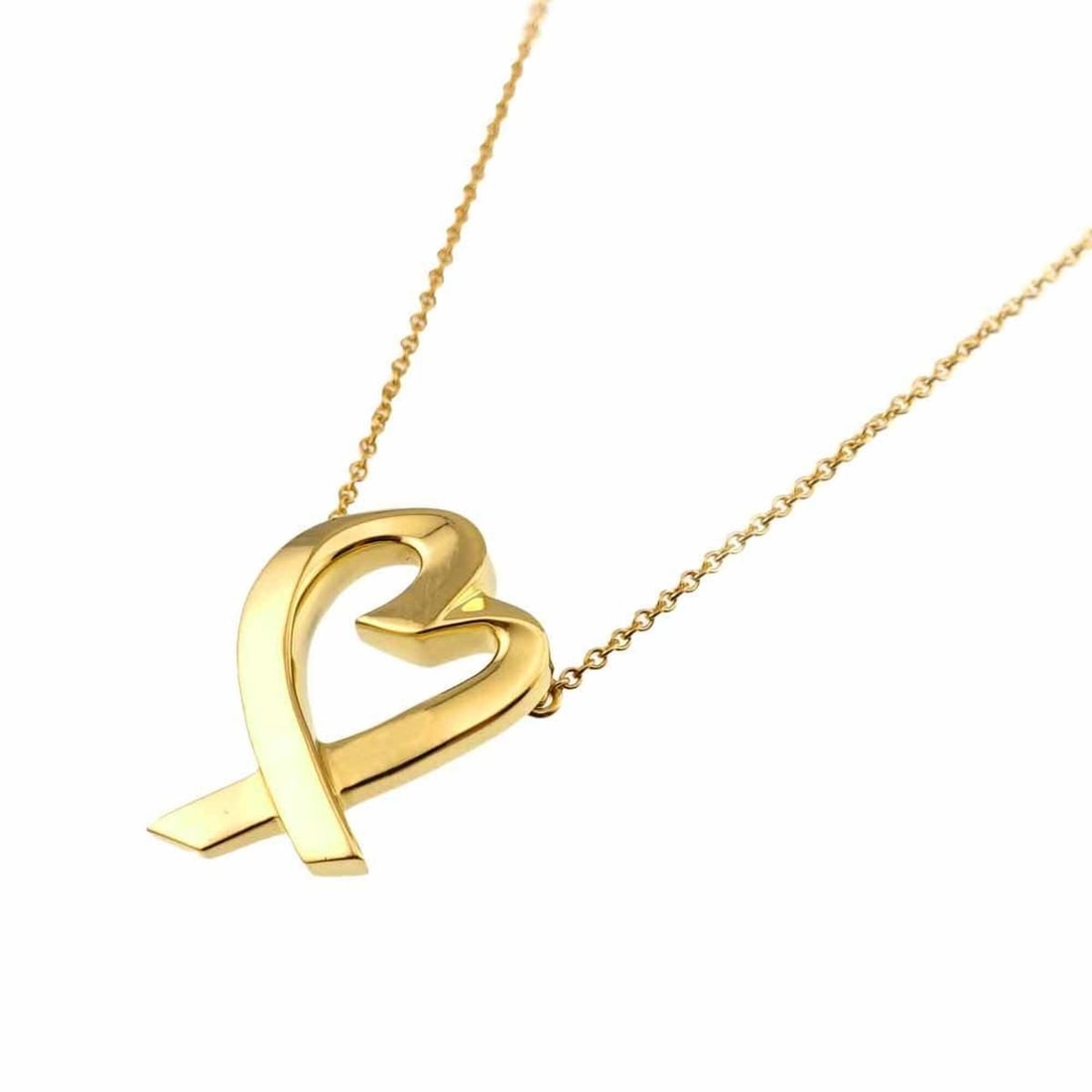 Tiffany & Co. Loving Heart Necklace, 47cm, 18K Yellow Gold (750)