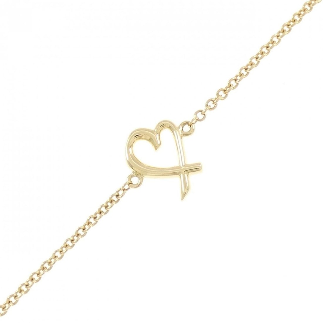 Tiffany Loving Heart Medium Bracelet: --- Catalog ---Category: SizeTotal Length: 18.5cm / 7.28''Category: DesignType: Charm braceletGender: WomenMaterial: Yellow gold (18K)Category: GeneralBrand: Tiffany--- Item List ---Section: