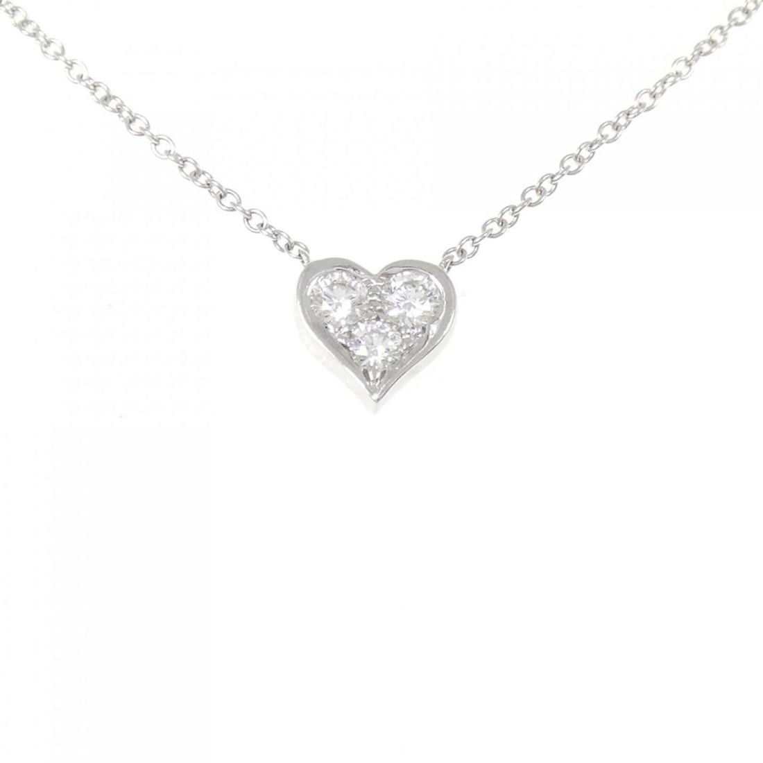 Tiffany & Co. Sentimental Necklace: --- Catalog ---Category: SizePendant Size: 7.7mm x 7.3mm / 0.3'' x 0.28''Neck Circumference: 41 cm / 16.14''Category: DesignColor: PlatinumGender: WomenMaterial: Platinum 950Pendant Type: