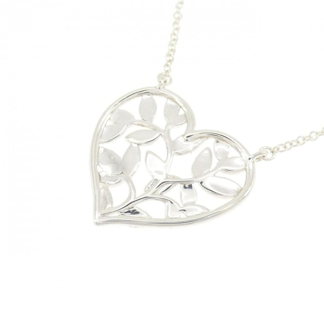 Tiffany Olive Leaf Necklace - 4