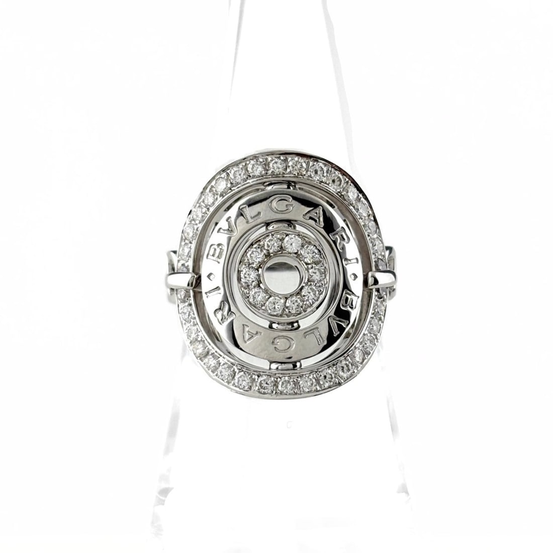 Bulgari BVLGARI Astrale Cerchi Ring, Melee Diamond 750 Diamond, Women's