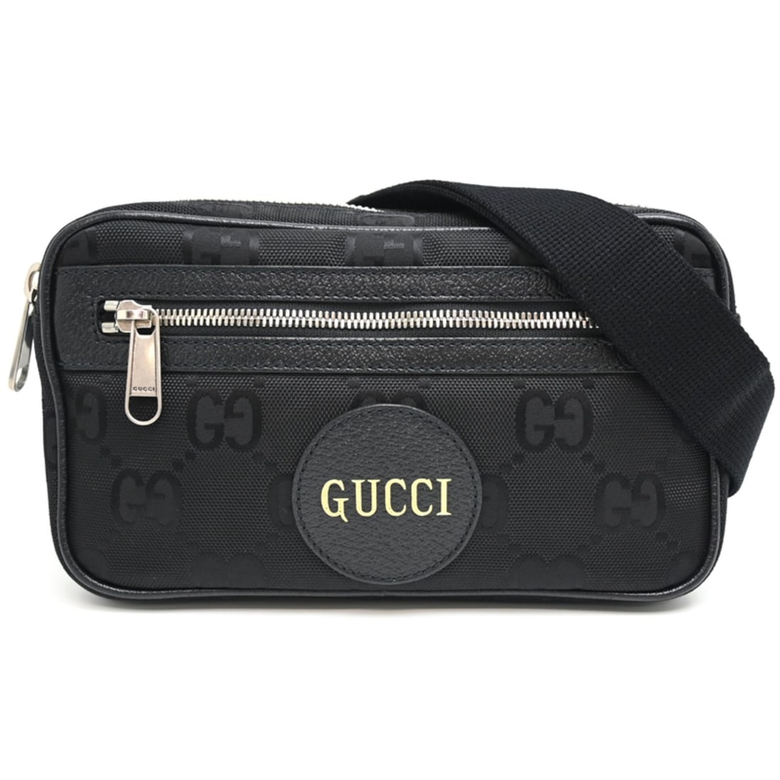 Gucci Off the Grid Women's/Men's Body Bag 631341 GG Nylon Black