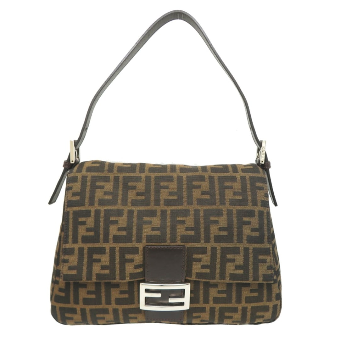 Fendi Mamma Bucket Women's Handbag 26325 Canvas Zucca Pattern (Brown): --- Catalog ---Category: SizeSize (HxWxD): 23cm x 29cm x 11.5cm / 9.05'' x 11.41'' x 4.52''Category: DesignType: HandbagColor: BrownGender: WomenMaterial: Canvas Category: GeneralMPN: 26325Brand: Fend