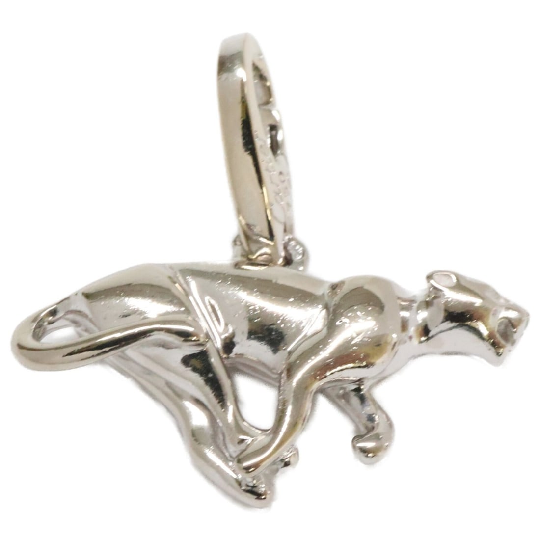 Cartier Panthère Panther Charm Pendant Top (White Gold) - Newly Polished Women's: --- Catalog ---Category: SizePendant Size: 10mm x 22mm / 0.39'' x 0.86''Category: DesignColor: White goldGender: WomenMaterial: White gold (18K)Necklace Type: PendantCategory: GeneralBrand: Cartier---