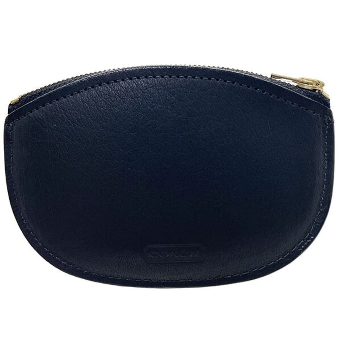 Coach Old Leather Coin Case, Black (1 of 8)