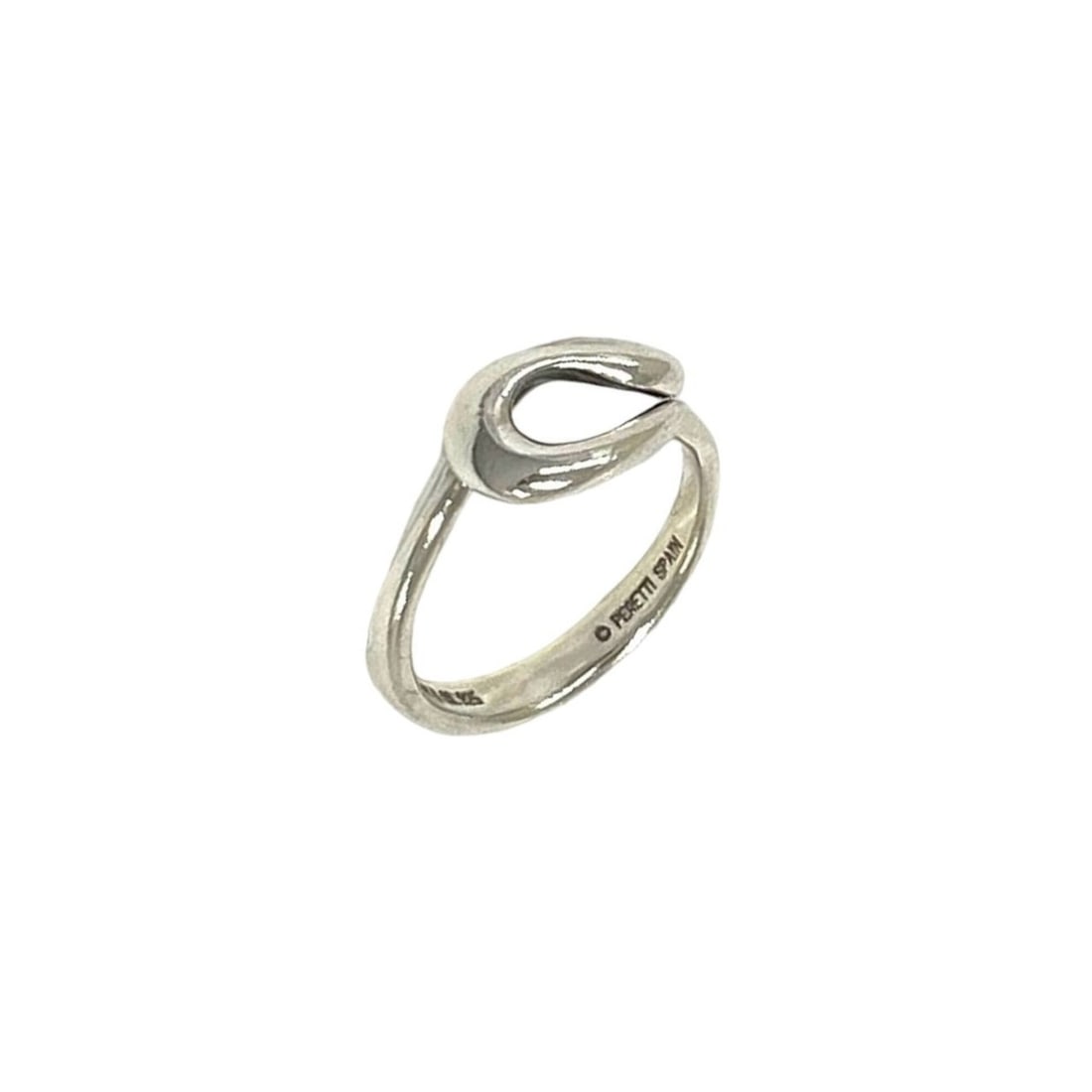 TIFFANY&Co. Tiffany Vintage Open Wave Ring, Sterling Silver 925, Accessory, Silver, Item Number: --- Catalog ---Category: SizeJP Size: 9US Size: 5Category: DesignType: Band ringColor: SilverGender: WomenMaterial: Silver 925Category: GeneralBrand: Tiffany--- Item List ---Section: ConditionRanking: