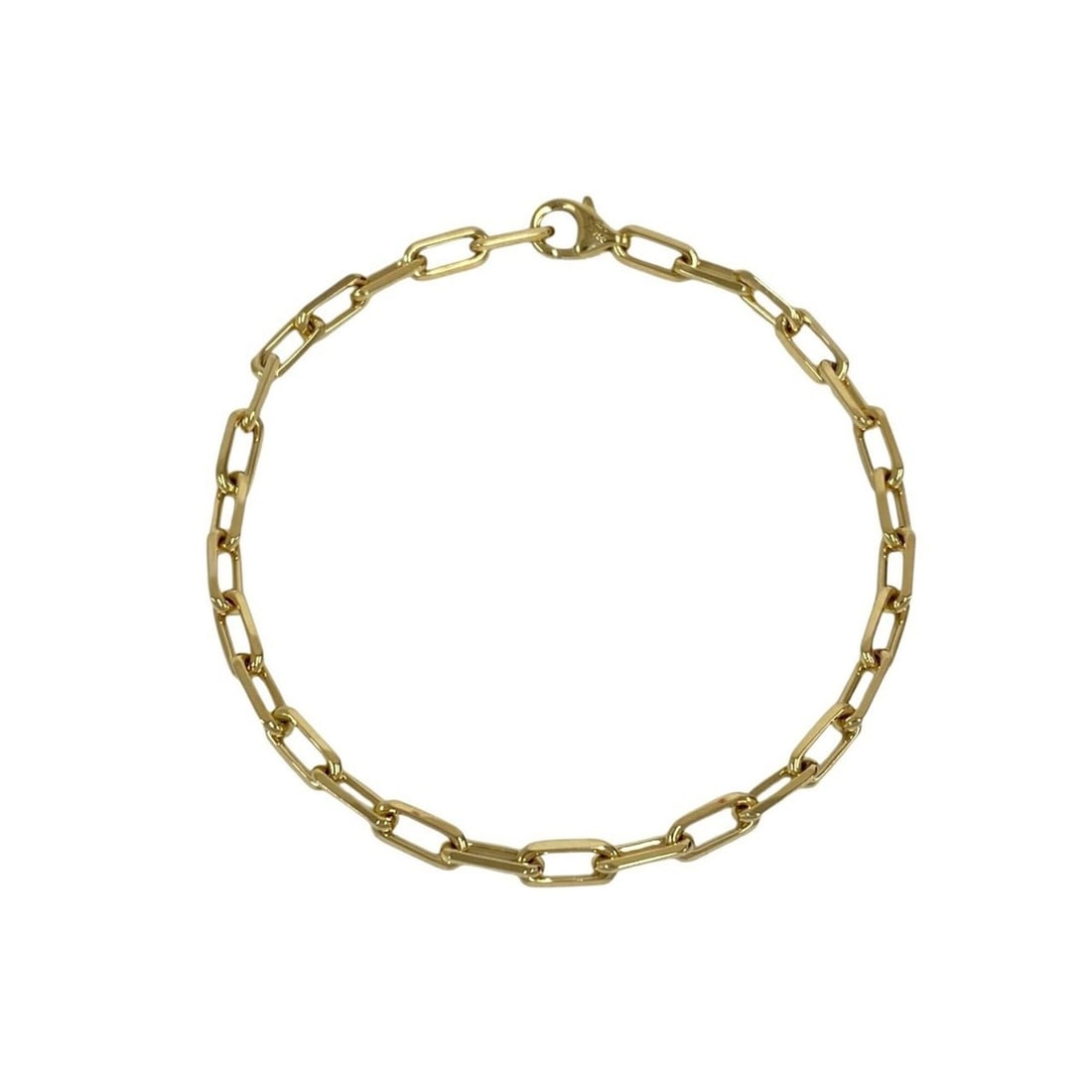CARTIER Santos de Cartier Bracelet, 18K 750YG Yellow Gold, Gold Accessory, Item No. 28942: --- Catalog ---Category: SizeLength: 19.5cm / 7.67''Category: DesignType: Charm braceletColor: GoldGender: WomenMaterial: Yellow gold (18K)Category: GeneralBrand: Cartier--- Item List ---Section: Cond