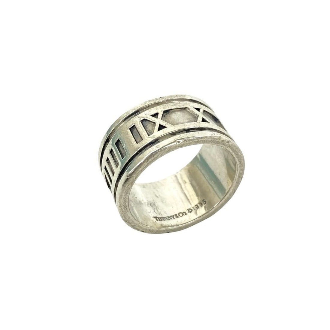 TIFFANY&Co. Tiffany Atlas Wide Ring, Sterling Silver 925, Item Number 34689