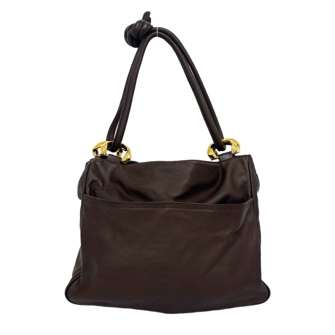 LOEWE Vintage Anagram Logo Nappa Leather 2-Way Tote Handbag Shoulder Bag Brown 34285: --- Catalog ---Category: SizeSize (HxWxD): 22cm x 28cm x 13cm / 8.66'' x 11.02'' x 5.11''Category: DesignType: Handbag, Shoulder bagColor: BrownGender: WomenMaterial: Leather Category: GeneralBrand: L
