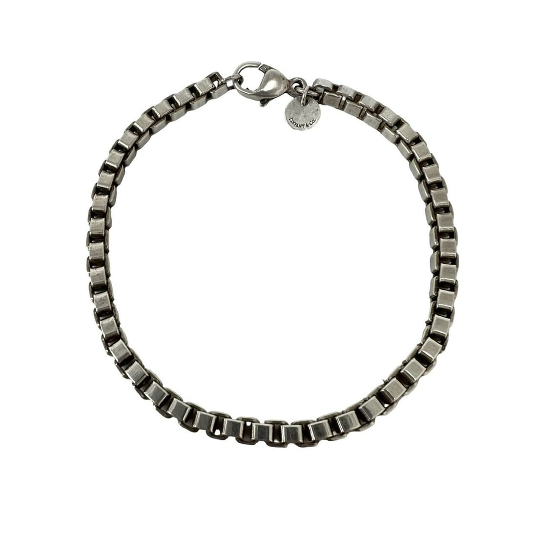 TIFFANY&Co. Tiffany Venetian Bracelet, Sterling Silver 925 Chain Bangle, Accessory, Silver, 38404: --- Catalog ---Category: SizeLength: 18cm / 7.08''Category: DesignType: Charm braceletColor: SilverGender: WomenMaterial: Silver 925Category: GeneralBrand: Tiffany--- Item List ---Section: ConditionRa