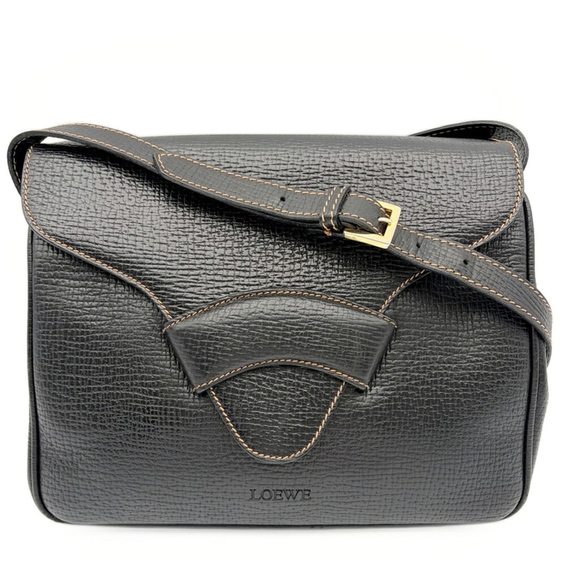 Loewe LOEWE Shoulder Bag, Women's Leather Black