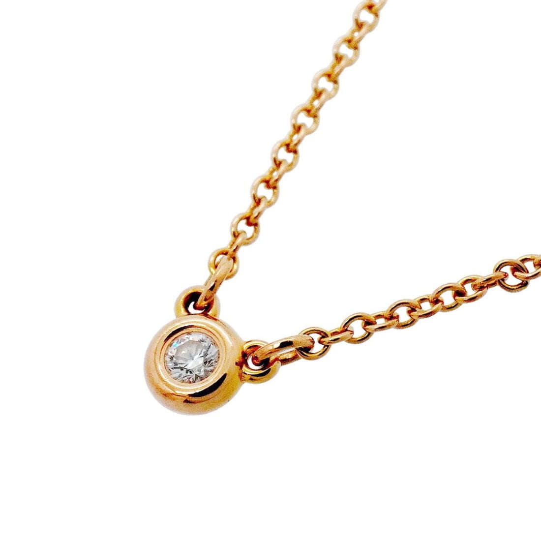 Tiffany & Co. By the Yard Necklace, 1PD (18K Pink Gold) Diamond, Ladies' P3344233