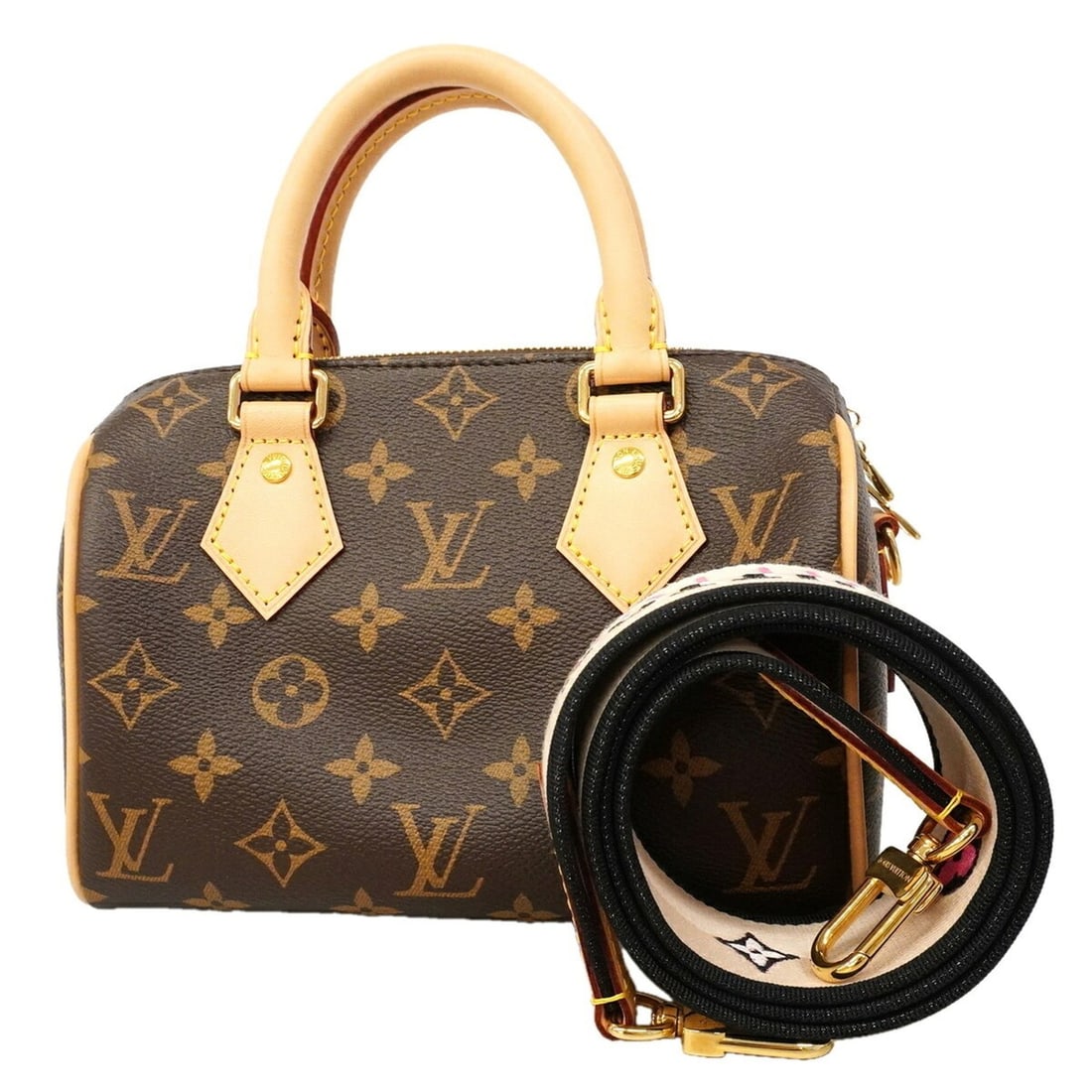 Louis Vuitton Monogram Speedy Bandoulière 20 Handbag M46234 Brown 2-way bag for women P3320264