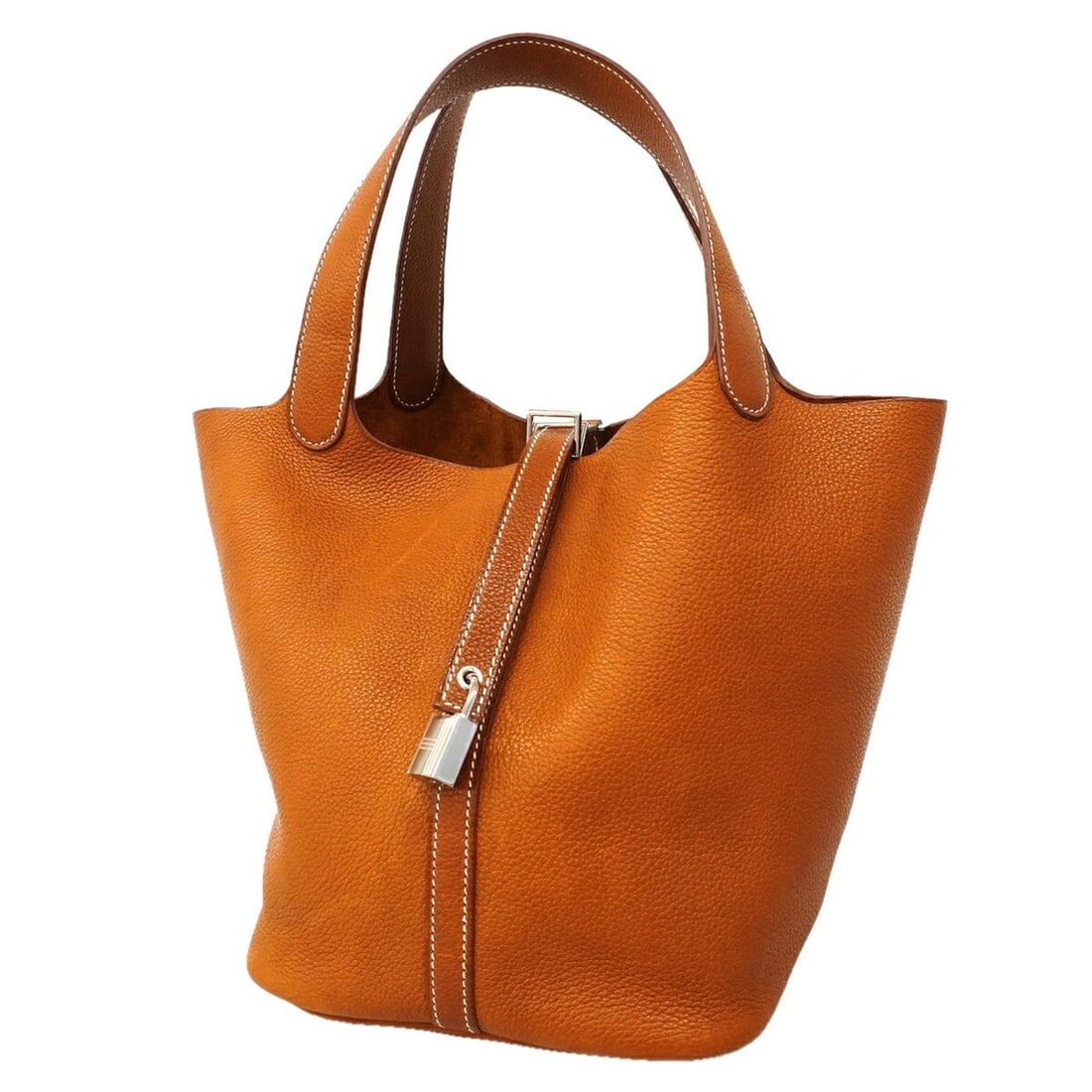 Hermes Picotin Lock MM Barenia Faubourg Handbag, K Stamp, Women's, P3309530: --- Catalog ---Category: SizeSize (HxWxD): 22cm x 18.5cm x 23cm / 8.66'' x 7.28'' x 9.05''Category: DesignType: HandbagColor: FauveGender: WomenHardware Color: SilverCategory: GeneralBrand: Hermes--- 