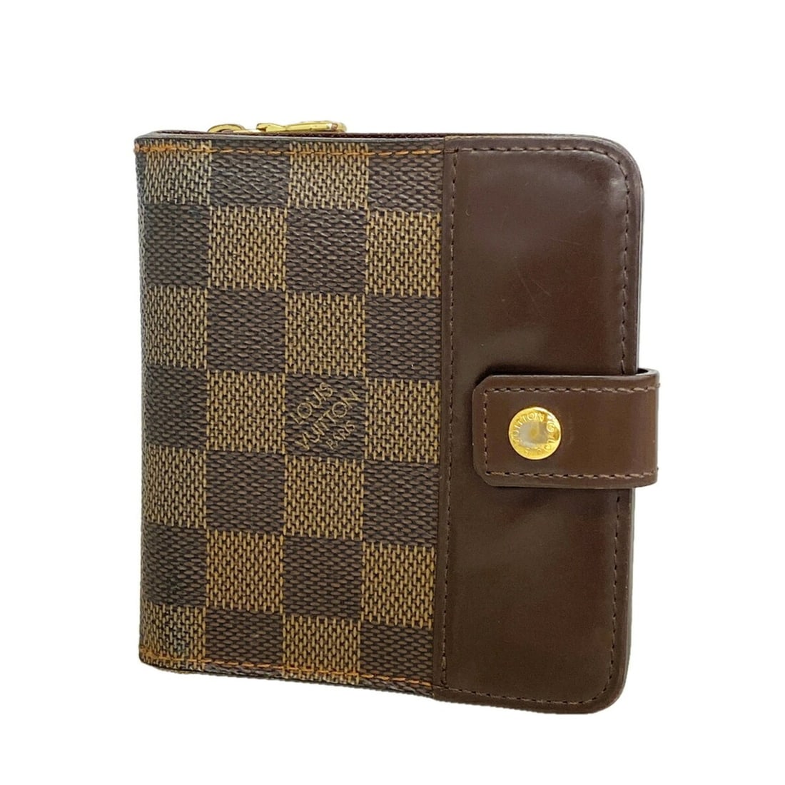 Louis Vuitton Damier Compact Zip Wallet N61668 Ebene Women's P3388449: --- Catalog ---Category: SizeSize (HxWxD): 11cm x 10.5cm x 3cm / 4.33'' x 4.13'' x 1.18''Category: DesignType: Wallet (bi-fold)Color: EbeneGender: WomenCategory: GeneralMPN: N61668Brand: Louis Vuitton