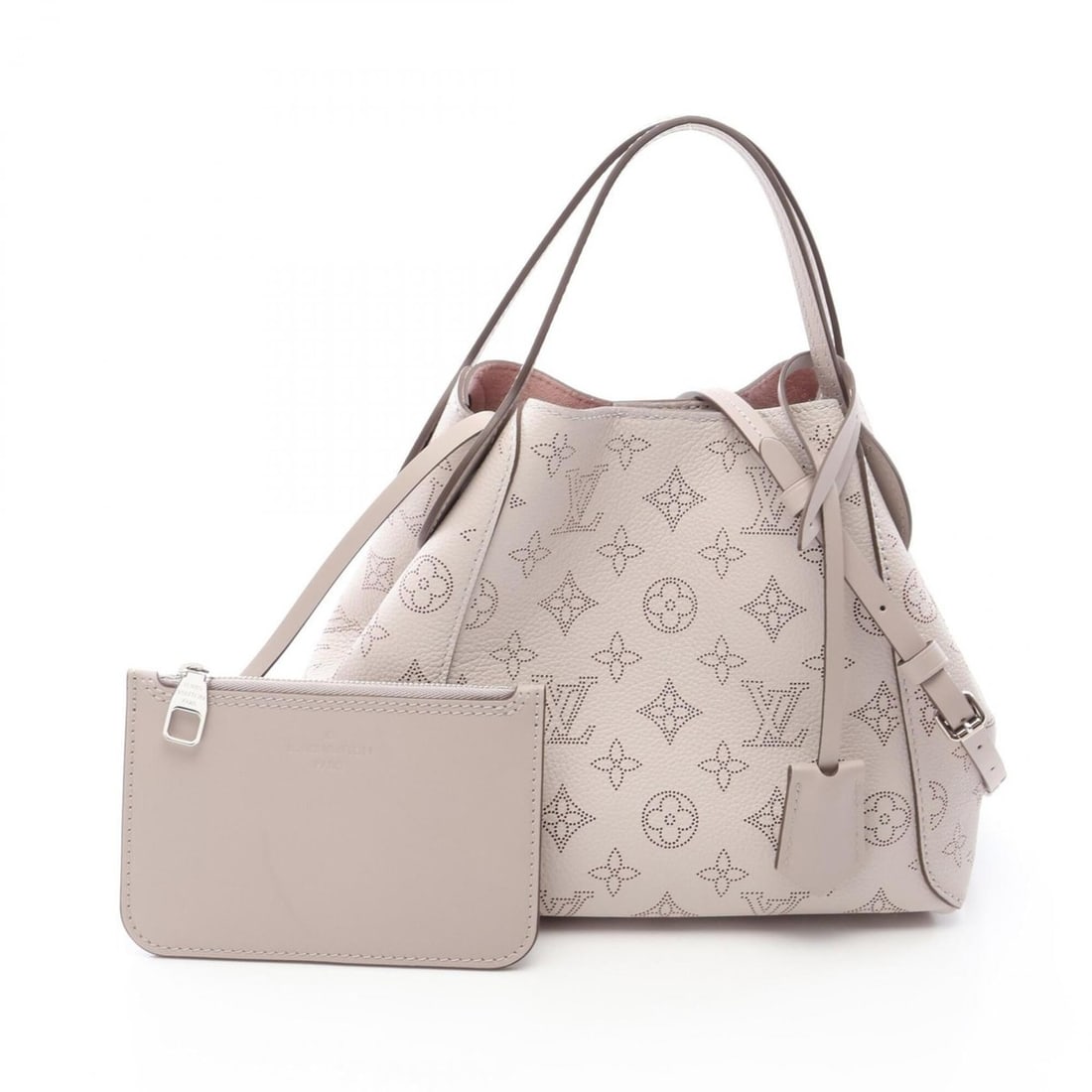 Louis Vuitton Mahina PM 2-Way Handbag, Leather, Women's, Beige, M57527: --- Catalog ---Category: SizeSize (HxWxD): 19cm x 23cm x 13cm / 7.48'' x 9.05'' x 5.11''Category: DesignType: HandbagColor: Beige, Pink beigeGender: WomenMaterial: Leather Category: GeneralMPN: M57527