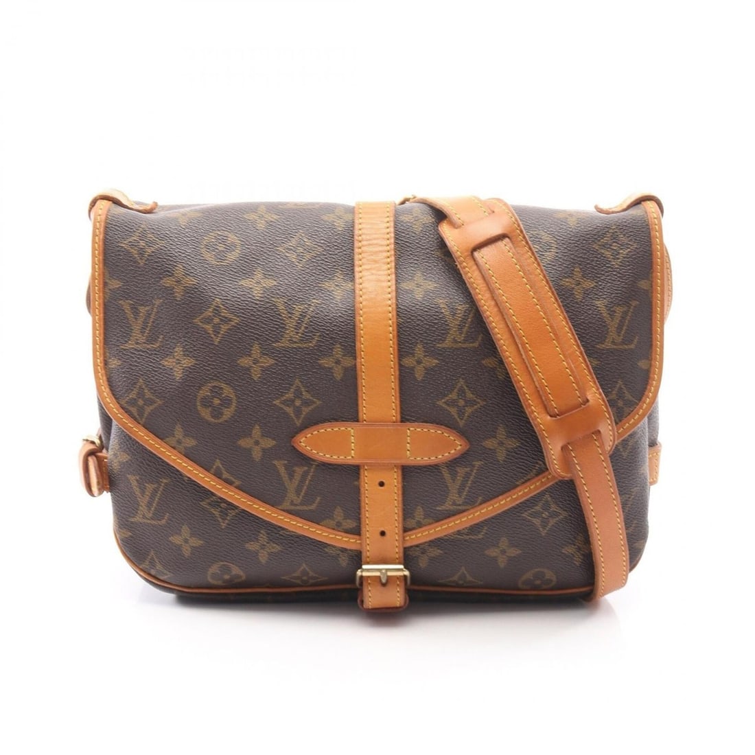 Louis Vuitton Saumur 30 Shoulder Bag/Handbag, Coated Canvas and Leather, Monogram Pattern, Women's,