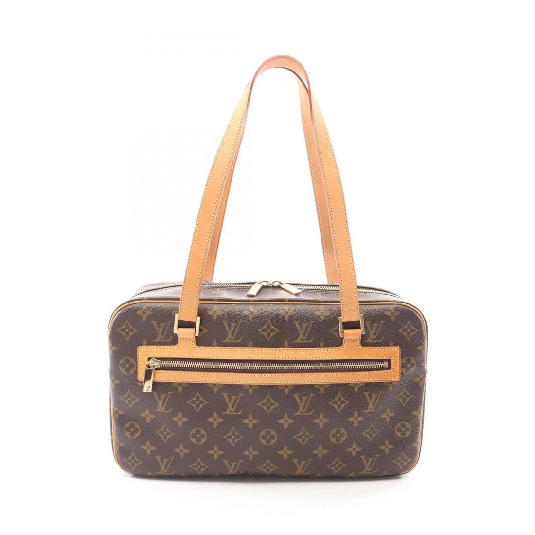 Louis Vuitton LOUIS VUITTON Cite GM Shoulder Bag Handbag Coated Canvas Leather Monogram Women's