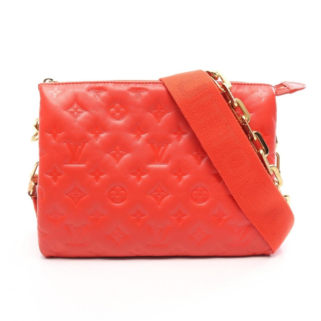 Louis Vuitton LOUIS VUITTON Coussin PM 2-way Shoulder Bag/Handbag, Leather, Monogram Embossed, (1 of 11)