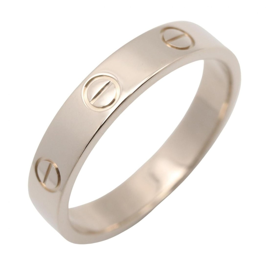 Cartier Mini Love Ring, 18K White Gold (18KWG), Silver Tone, for Men and Women, B4049567: --- Catalog ---Category: SizeUS Size: 8.5Brand Size: 57Category: DesignType: Band ringColor: White goldGender: Men,WomenMaterial: White gold (18K)Category: GeneralMPN: B4049567Brand: Cartier--- Item L