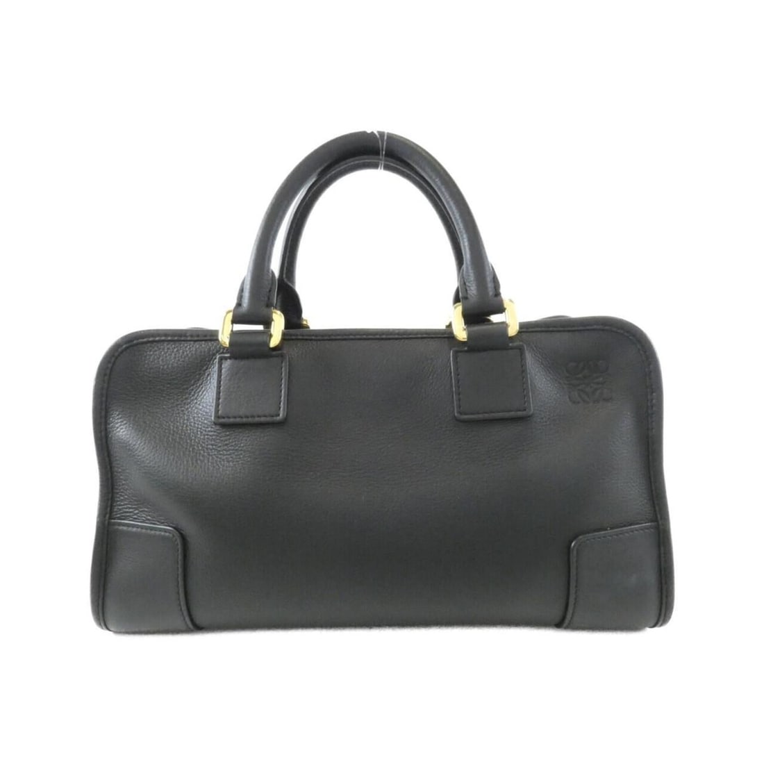 Loewe Amazona 28cm 352 30 N03 Handbag: --- Catalog ---Category: SizeSize (HxWxD): 17cm x 29cm x 14cm / 6.69'' x 11.41'' x 5.51''Category: DesignType: HandbagColor: BlackGender: WomenMaterial: Leather Hardware Color: GoldLeather/Fur Type: C