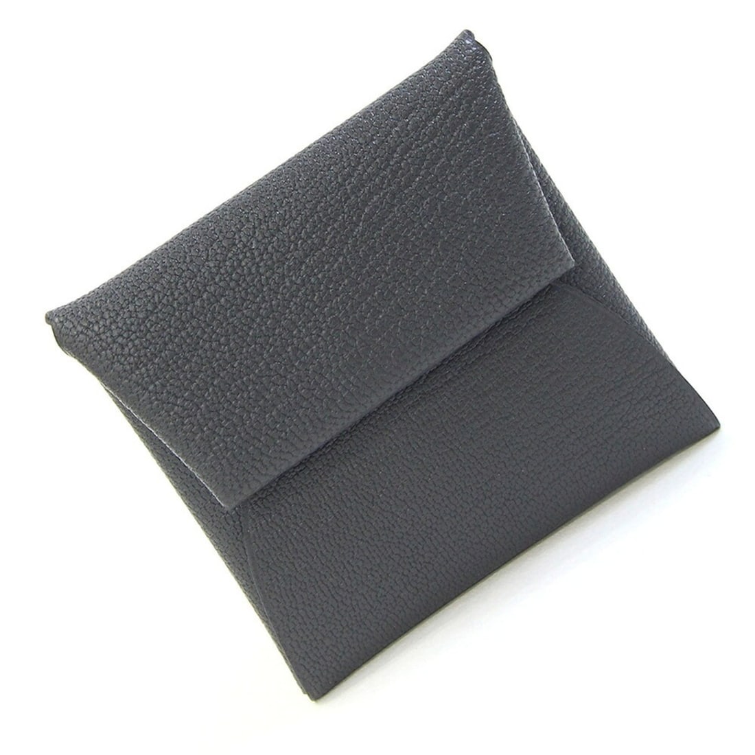Hermes Bastia Verso Wallet/Coin Case, Ardoise Blue Hydra Chevre Leather, W Stamp, Manufactured 2024,: --- Catalog ---Category: DesignType: Coin purse/coin caseColor: Ardoise, Blue hydraGender: WomenMaterial: Chevre leather Category: GeneralBrand: HermesCountry of Origin: France--- Item List