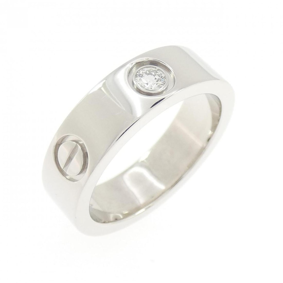 Cartier Love 1P Ring: --- Catalog ---Category: SizeUS Size: 6.5Brand Size: 53Category: DesignType: Band ringGender: WomenMaterial: Platinum 950Category: GeneralMPN: CRB4046700Brand: Cartier--- Item List ---Section: Conditi