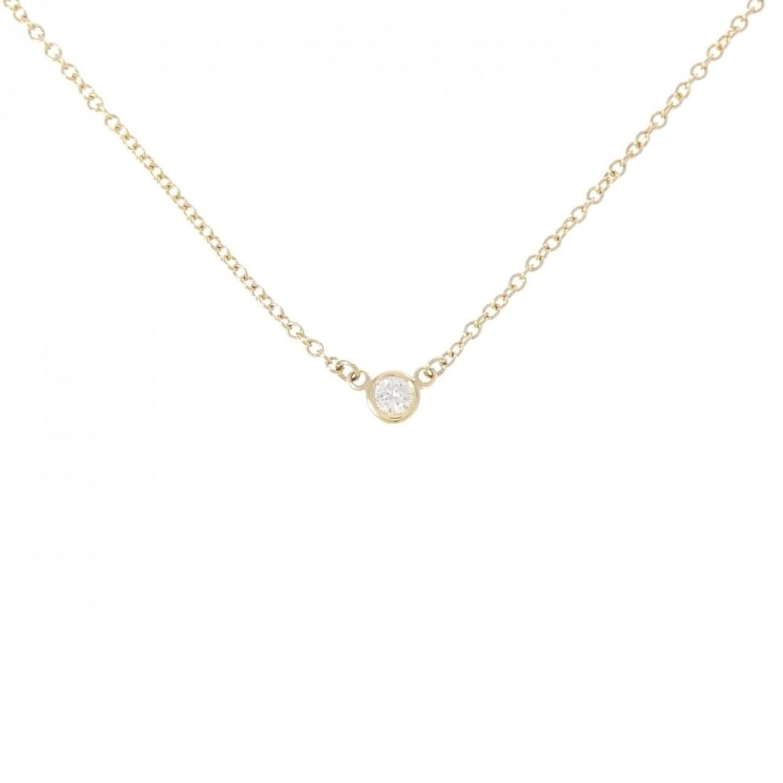 Tiffany & Co. By the Yard Necklace: --- Catalog ---Category: SizePendant Size: 3.5mm / 0.13''Neck Circumference: 41 cm / 16.14''Category: DesignGender: WomenMaterial: Yellow gold (18K)Necklace Type: NecklaceCategory: GeneralBrand: