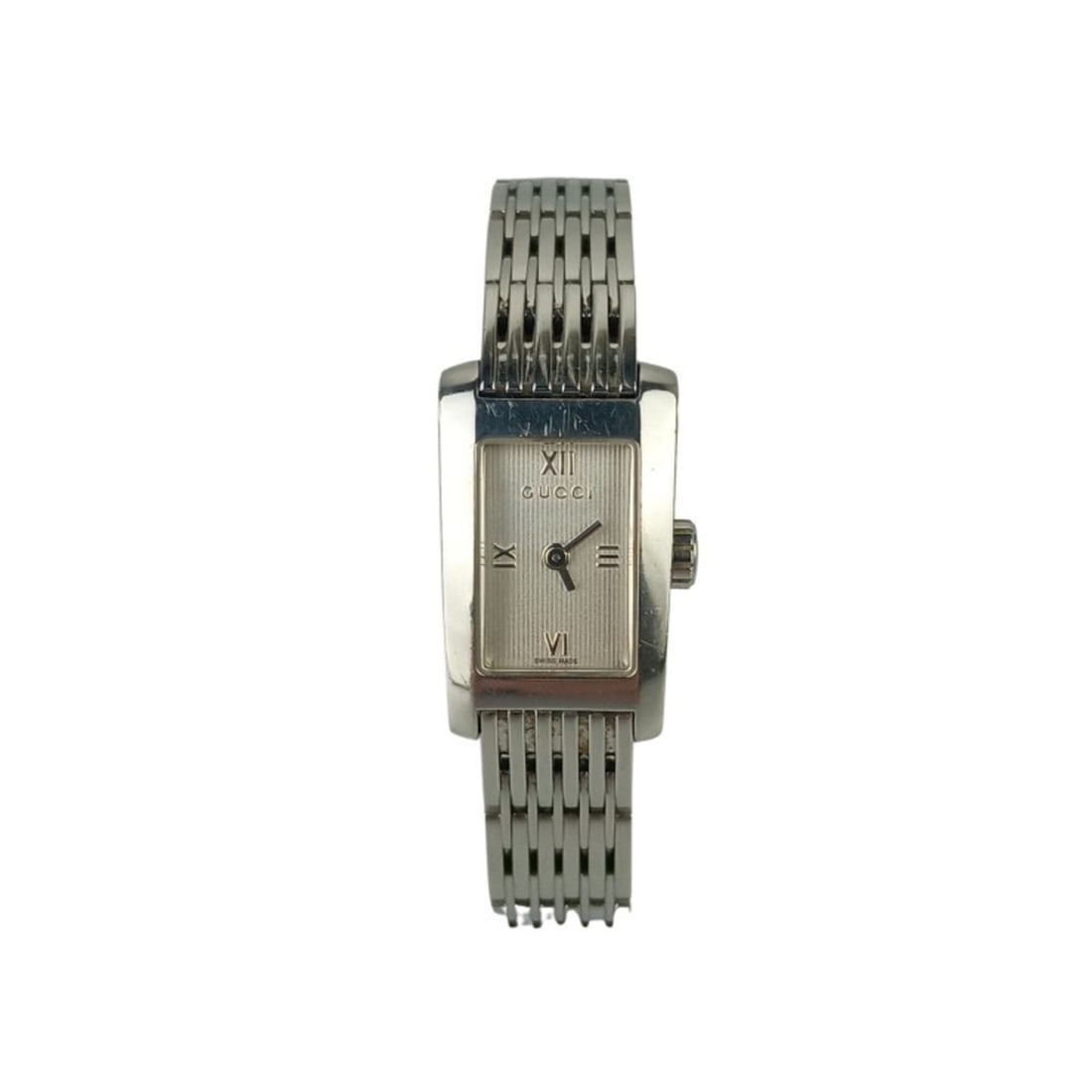 GUCCI G-Metro 8600L Silver Stainless Steel Women's Watch, 2 Hands, Quartz (1 of 17)