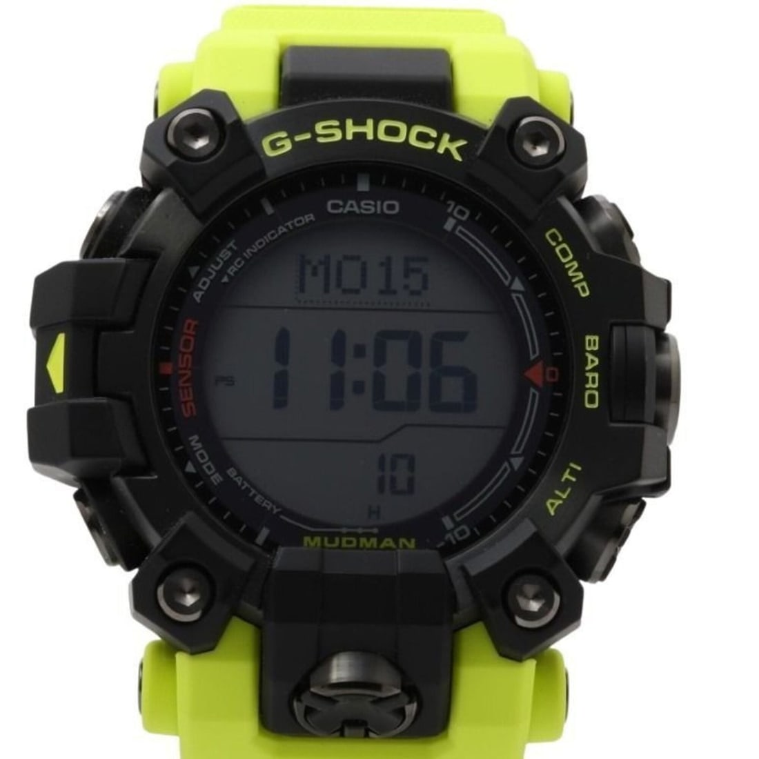 CASIO G-SHOCK MASTER OF G - LAND MUDMAN GW-9500MRY-1A9JF Black Yellow Carbon Fiber Reinforced: --- Catalog ---Category: SizeWrist Size: 14.5cm - 21.5cm / 5.7'' - 8.46''Case Diameter: 52.7mm / 2.07''Category: DesignType: WristwatchGender: MenColor (Dial): BlackMaterial (Band): Carbon fiber,