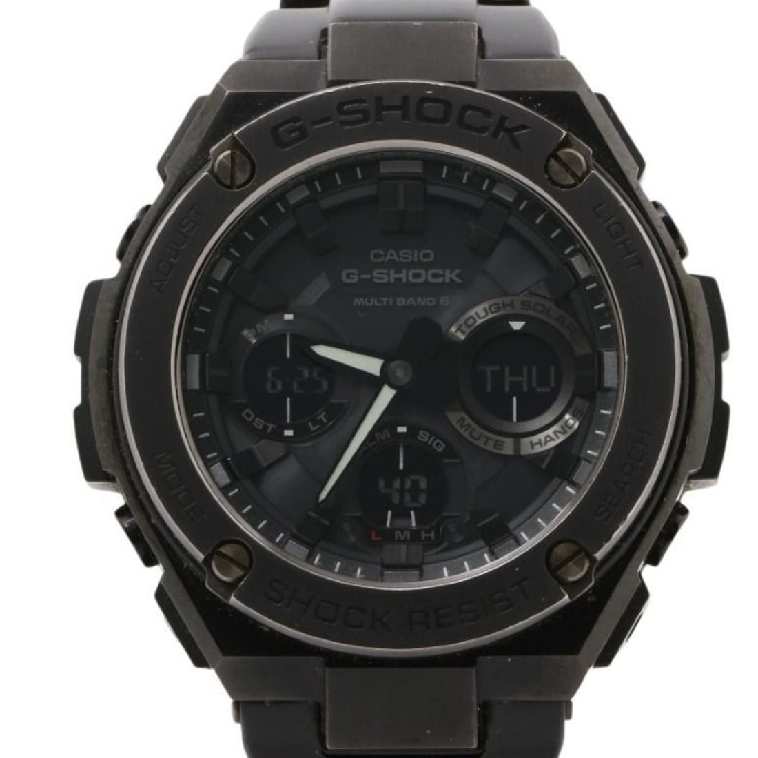 CASIO G-SHOCK G-STEEL GST-W110BD-1BJF Black Stainless Steel Men's Watch: --- Catalog ---Category: SizeWrist Size: 16.5cm / 6.49''Case Diameter: 52mm / 2.05''Category: DesignType: WristwatchGender: MenColor (Dial): BlackMaterial (Case): Stainless steelCategory: GeneralMPN: 