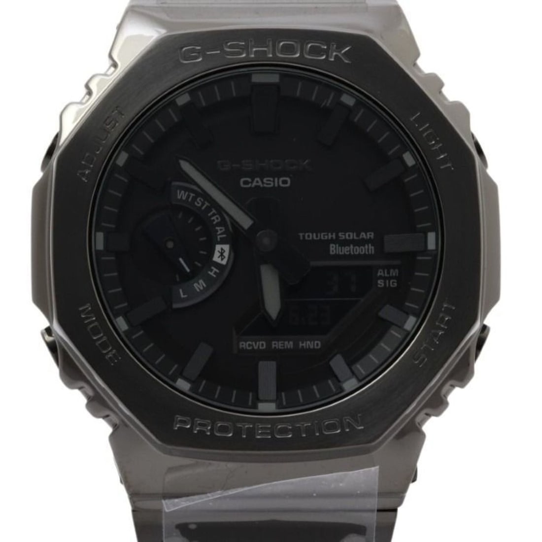 CASIO G-SHOCK FULL METAL 2100 Series GM-B2100BD-1AJF Black Stainless Steel Men's Watch: --- Catalog ---Category: SizeWrist Size: 15cm - 20.5cm / 5.9'' - 8.07''Case Diameter: 44.4mm / 1.75''Category: DesignType: WristwatchGender: MenColor (Dial): BlackMaterial (Band): Stainless steelMater