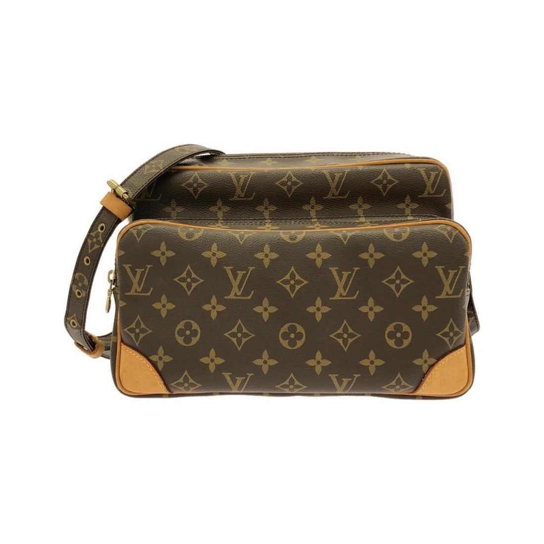 Louis Vuitton Monogram Nile M45244 Shoulder Bag: --- Catalog ---Category: SizeSize (HxWxD): 20cm x 29cm x 13cm / 7.87'' x 11.41'' x 5.11''Category: DesignType: Shoulder bagColor: BrownGender: WomenMaterial: Coated canvas Category: GeneralMPN: M45244