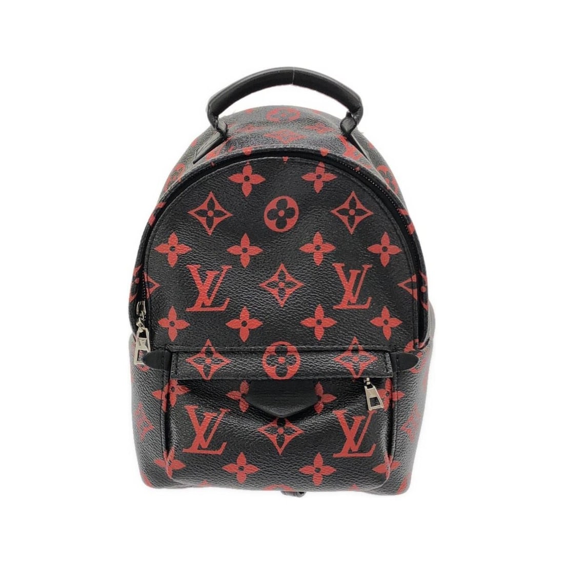 Louis Vuitton Monogram Infrarouge Palm Springs Backpack MINI M41457 Rucksack: --- Catalog ---Category: SizeSize (HxWxD): 20cm x 16cm x 8cm / 7.87'' x 6.29'' x 3.14''Category: DesignType: BackpackColor: Black, RougeGender: Women,MenMaterial: Coated canvas Category: GeneralMPN: