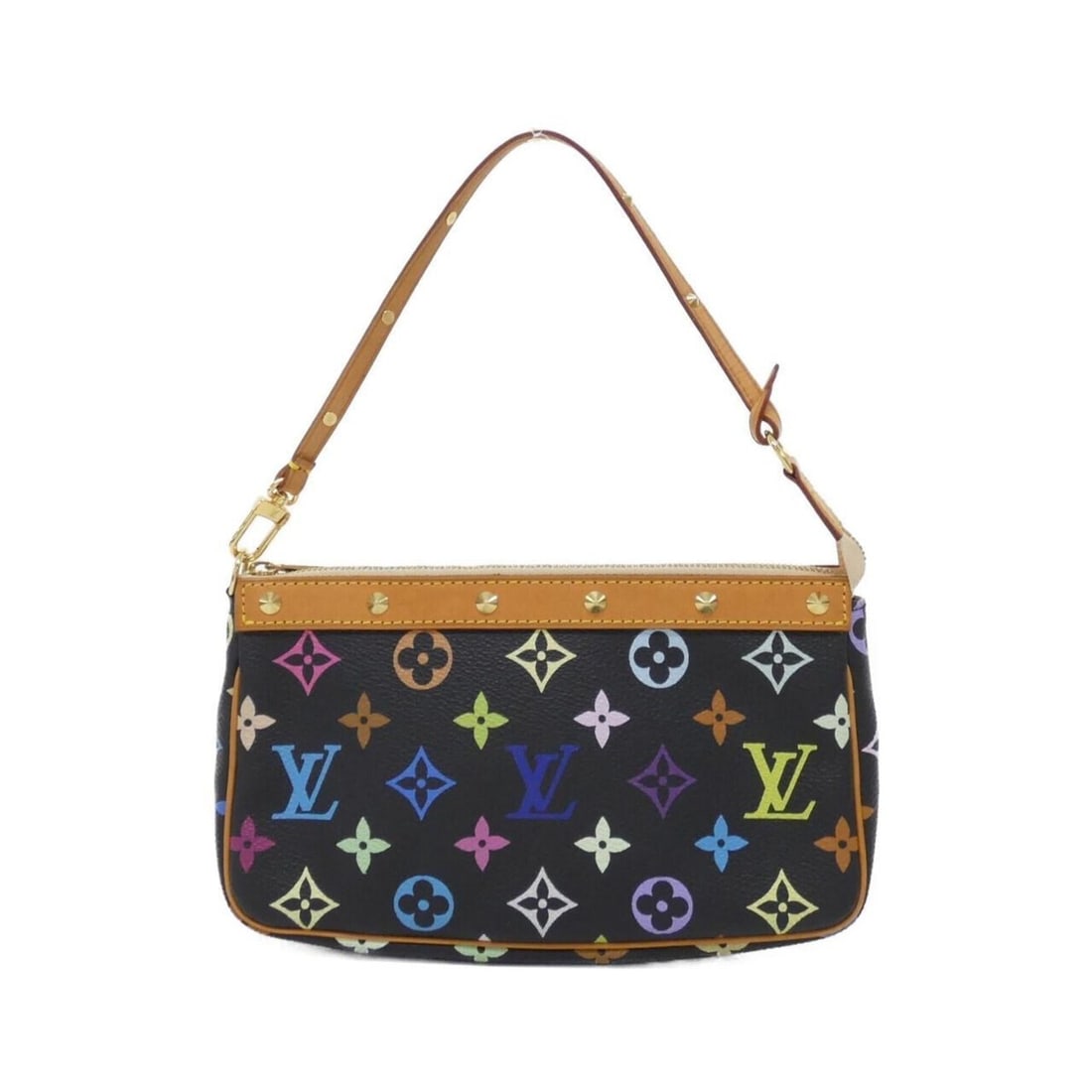 Louis Vuitton Multicolor Pochette Accessoires M92648 Accessory Pouch: --- Catalog ---Category: SizeSize (HxWxD): 13cm x 21cm x 4cm / 5.11'' x 8.26'' x 1.57''Category: DesignType: Pochette, PouchColor: Black, Multi-colorGender: WomenMaterial: Coated canvas Category: